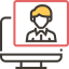 Video call biểu tượng 64x64