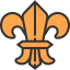 Fleur de lis icon 64x64