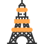 Eiffel tower icon 64x64