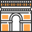 Arc de triomphe icon 64x64