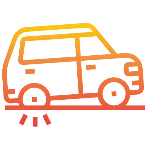 Flat tire icon