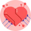 Artificial heart icon 64x64