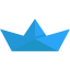 Paper boat icon 64x64