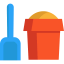 Sand bucket icon 64x64