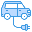 Electric car icon 64x64