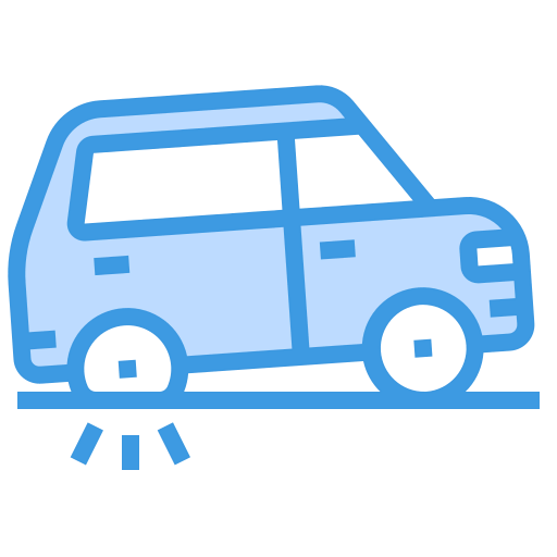 Flat tire icon