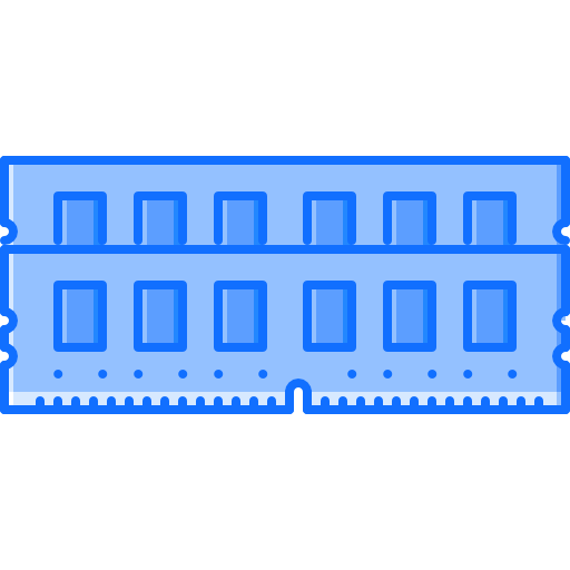 Random access memory icon