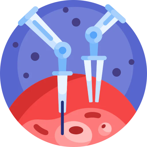 Surgery robot icon