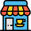 Coffee shop icon 64x64
