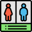 Restroom icon 64x64
