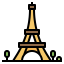Eiffel tower icon 64x64
