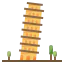 Leaning tower of pisa icon 64x64