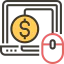 Online shop icon 64x64