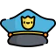 Police hat icon 64x64