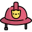 Firefighter helmet アイコン 64x64