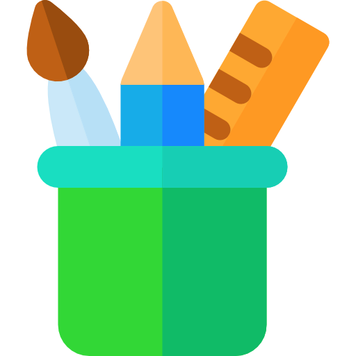 Pencil case icon