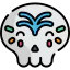 Mexican skull icon 64x64