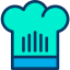 Chef hat icon 64x64