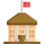Government buildings アイコン 64x64