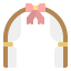 Wedding arch icon 64x64