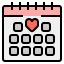 Wedding date icon 64x64