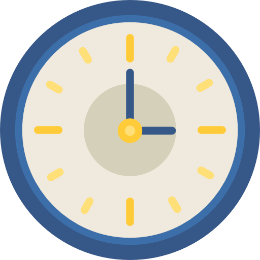 Wall clock icon