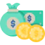 Money bag icon 64x64
