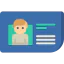 Id card icon 64x64