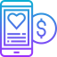 Online money icon 64x64