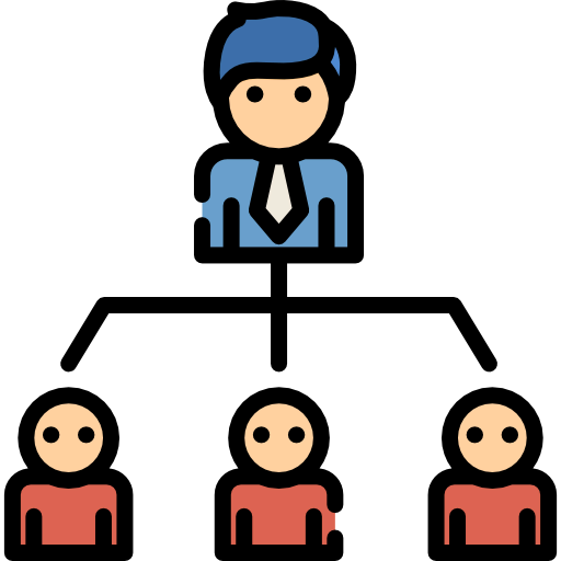 Hierarchical structure icon