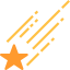 Shooting star icon 64x64