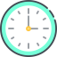 Wall clock icon 64x64