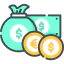Money bag icon 64x64