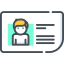 Id card icon 64x64