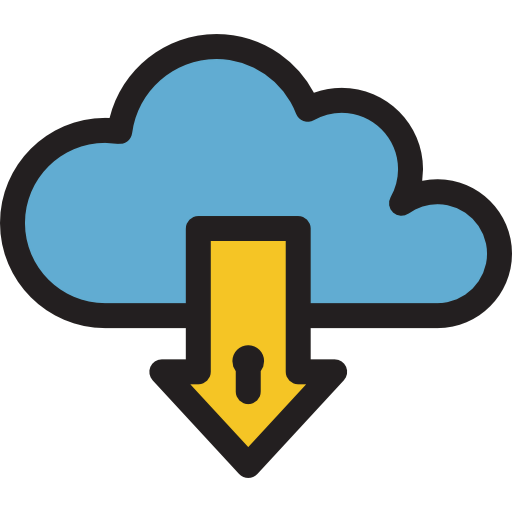 Cloud computing icône