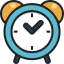 Alarm clock icon 64x64