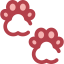 Pawprints icon 64x64