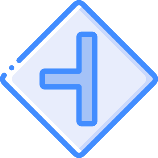 T junction icon