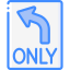 Turn left biểu tượng 64x64