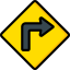 Right turn icon 64x64
