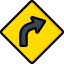 Right turn icon 64x64