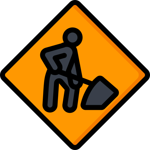 Road work icon