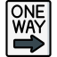 One way icon 64x64