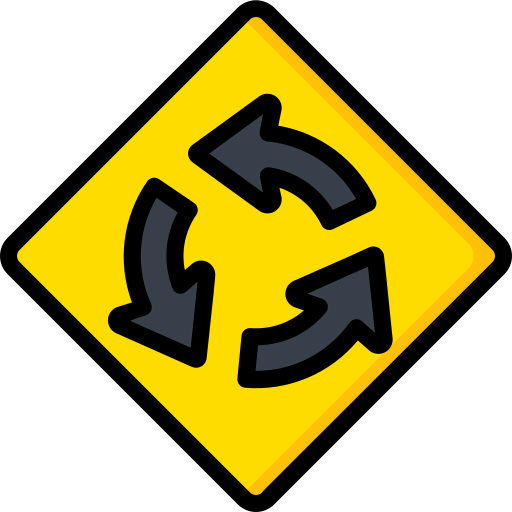 Roundabout icon