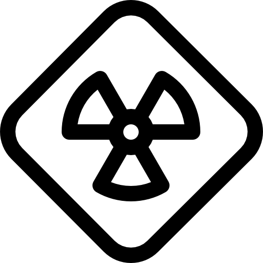 Radiation icon