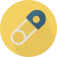 Safety pin icon 64x64