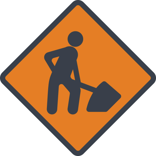 Road work icon