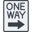 One way icon 64x64