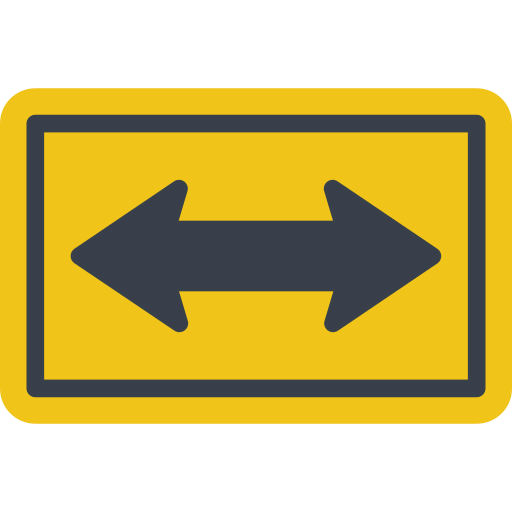 Two ways icon
