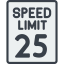 Speed limit icon 64x64